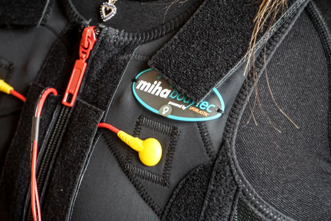 miha-bodytec EMS-Gerät im Detail im Westend Sport Plauen