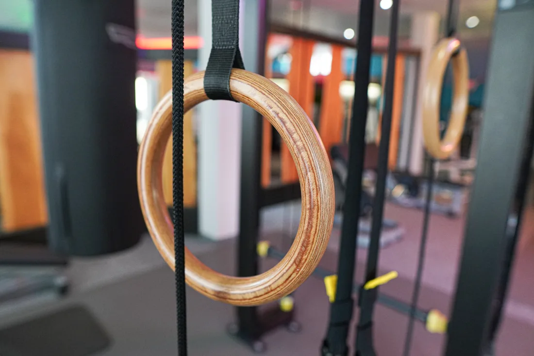Functional-Training an den Gymnastikringen im Westend Sport Plauen